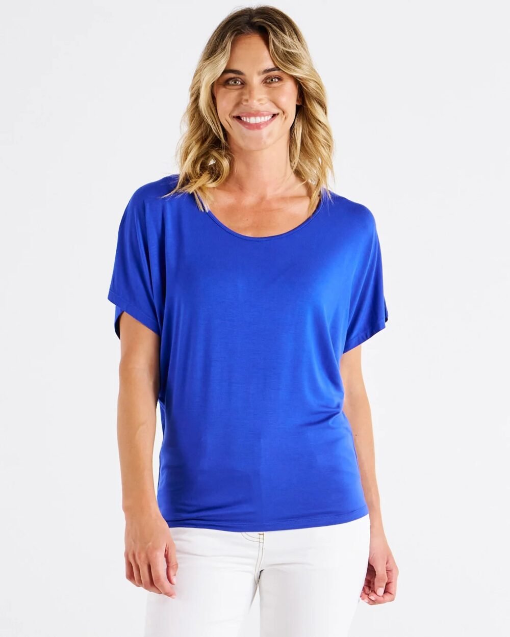 Maui Tee by Betty Basics - Vivid Blue